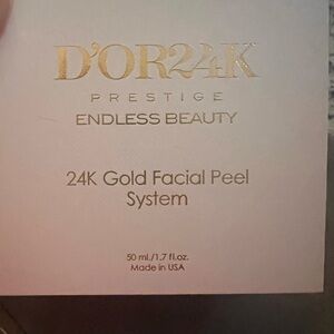 D'Or Skincare 24K Gold Peel System brand new in box!